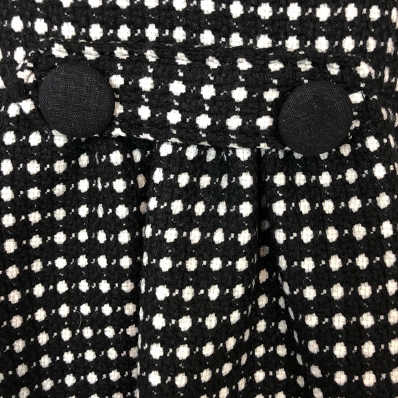 Hazel Anthropologie Coat Large Wool Jacket polka - Picture 5 of 8